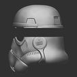 45353453453.jpg Stormtrooper helmet life size scale from Rouge one 3D print model