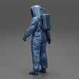 Girl-0004.jpg 3D file Scientist wearing radiation protection standing・3D printing model to download