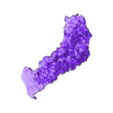 misiones.stl Political and physical map of Argentina Puzzles