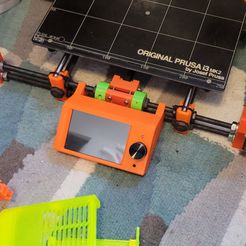 mk2-btt.jpg Archivo STL gratis PRUSA I3 MK2 BTT SKR BIGTREETECH TFT35 V3.0 DISPLAY CASE・Modelo de impresión 3D para descargar