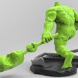 214421.jpg Hulk - 3d STL file