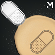 Pill.png Cookie Cutters - Medicine