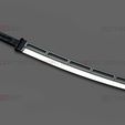 03.jpg Hawkeye Katana Sword - Clint Barton Weapon - High Quality - Marvel Comics
