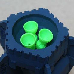 More_Warhammer_Drop_Pod_Stuff_2014-08-29_019.jpg Archivo STL gratuito Cohetes para modelos de tipo Drop Pod wargaming・Objeto para descargar e imprimir en 3D
