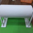 20251210_100805.jpg Kitchen Paper Towel Holder – Stand Type | Stable Base | Magnetic Lock System | Easy Assembly