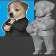 00.png puppy with tuxedo meme