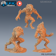Werewolf-Brute.png Werewolf Brute Set ‧ DnD Miniature ‧ Tabletop Miniatures ‧ Gaming Monster ‧ 3D Model ‧ RPG ‧ DnDminis ‧ STL FILE