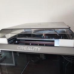 STL file Creality K1 Cover FAN mod 📱・3D printable model to