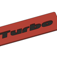 TURBO.png Golf Mk2 side emblem badges set