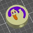 il_fullxfull.5691973018_psg6.jpg Halloween Sugar Cookie Ghost Straw Topper 3D Print STL File for Popular 40 oz Tumbler Straws 11mm Width