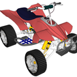 2.png ATV CAR TRAIN RAIL FOUR CYCLE MOTORCYCLE VEHICLE ROAD 3D MODEL 7