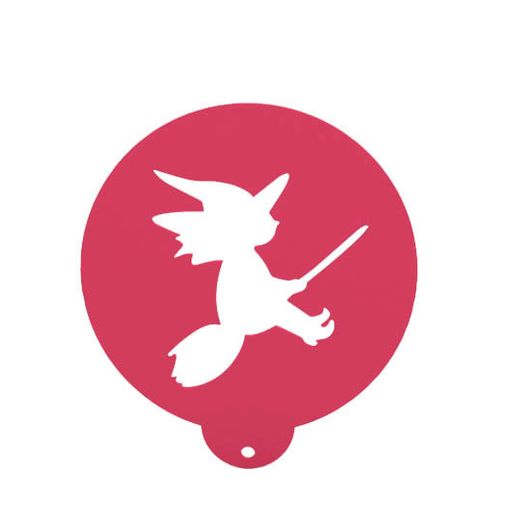 Coffee / Food stencil - 3D model önizlemesi