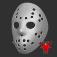 J4.png JASON VOORHEES MASK / FRIDAY THE 13TH / HOCKEY MASK