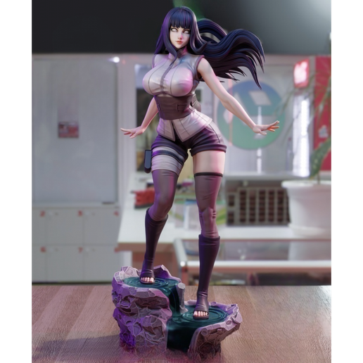 HINATA HYUGA-NARUTO 3D model
