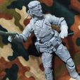 METAL GEAR SOLID 3 BIG BOSS 1/6 ACTION FIGURE FOR 3D PRINTING