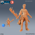 1764-Guild-Mage-Flame-Sword-Medium.png Guild Mage Set ‧ DnD Miniature ‧ Tabletop Miniatures ‧ Gaming Monster ‧ 3D Model ‧ RPG ‧ DnDminis ‧ STL FILE