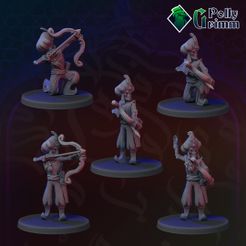 1.jpg STL file Arabian skeleton archer set・Model to download and 3D print