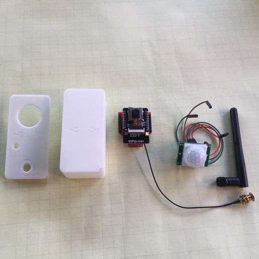 preview3.jpeg CASE BOARD / ELECTRONIC COVER ESP32 - CAM AND MOVE SENSOR