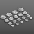 Industrial-bases-altogether.jpg Sci-fi round bases kit