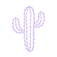 f2.STL Cactus Line Art