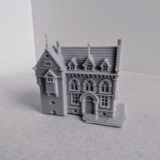 👴 Old building miniature 004・ STL File for 3D printing・Cults
