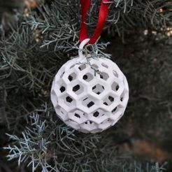 T5.jpg Fichier STL Boule de Noël・Modèle pour imprimante 3D à télécharger