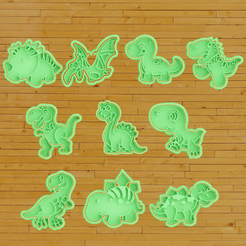 dino.png dinosaur zoo cookie cutter dinosaur cookie cutter set of 10 dinosaur cookie cutters