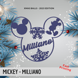 46.png Christmas bauble - Mickey - Milliano