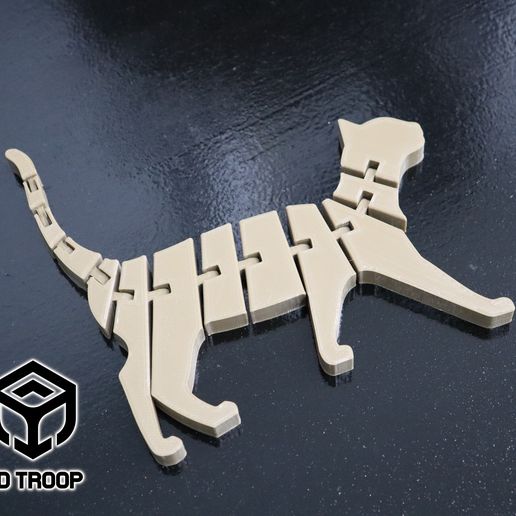 Cat-Flex-3DTROOP-Img01.jpg STL-Datei Katze Flex kostenlos herunterladen • 3D-Druck-Vorlage, 3DTROOP