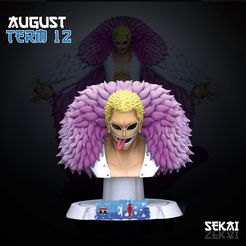 Impresión 3D Akuma No Mi: Ito Ito no mi. DOFLAMINGO DEVIL FRUIT • Hecho con  una impresora 3D Creality 6 CR SE・Cults