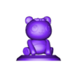 osita_STL.stl Teddy bear and bear
