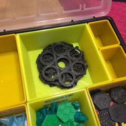 Photo_Apr_20_7_55_11_AM.jpg Free 3D file Harbor Freight - 20 Bin Storage Container 93928 & 62778 (bin and a half)・3D printer model to download