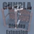 displaycaseextentionthumb.jpg Modular Gunpla Display Hanger Extension Kit