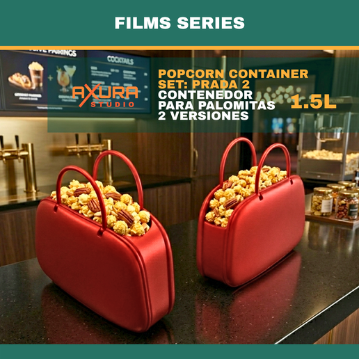 AXURA_STUDIO_FILMS_PRADAII_POPCORN-1.png Popcorn Container Set: The Devil Wears Prada 2 Films Series