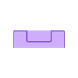 post it base without pen storage.STL Kuromi Post it holder