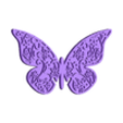 Mariposa M Calada 10cm.stl Butterfly Openwork Butterfly Cookie Cutter M2