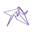 customized_origami_crane.stl Download free STL file Customizable Origami Crane • 3D printer model, MightyNozzle