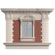 3ddd1.jpg Classic facade with rusticated stone 3D model