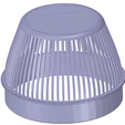rainwater_outlet_grill_100x75_ver01_stl-91.png Rainwater Outlet Grill 100 mm for protection trap 3d-print