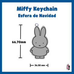 CarroNew-Jeans.png Miffy Keychain │Miffy Keychain