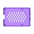 Bottom_Hex_SM.stl Malolo's screw-less / snap fit Raspberry Pi 3 Model B+ Case & Stands