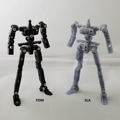 side-by-side 1.png Download file X-Frame (Articulated Action Frame for Mecha) • 3D printable template, chiz-m