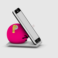 1.png Cell Phone Stands bomba toons - BOMB pink - BOMB OMB- PINK