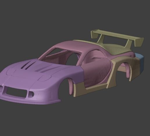 🚶 body kit rx7 liberty walk・ STL File for 3D printing・Cults