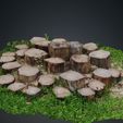 400.50-cm.jpg TREE Download CUTTED TREE 3D Model - Obj - FbX - 3d PRINTING - 3D PROJECT - GAME READY