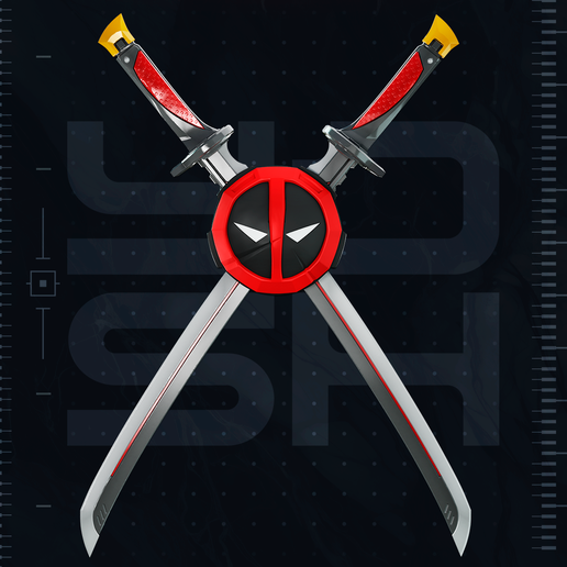 Deadpool Rivals Katana 3D Printer STL file