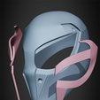2099SpiderManFront34RightRandom1.png Spider Man 2099 faceshell for Cosplay 3D print model
