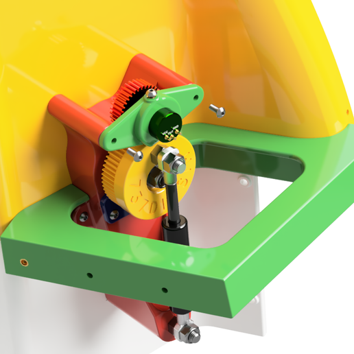 Tiller20.png 737 3D Printed Tiller V2 (3D Print Files)