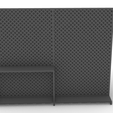 render2.png STL file DIORAMA GARAGE wire wall 1:64 SCALE・3D print design to download