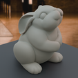 8B.png Joyful Decor - 3D Print a Friend: The Easter Bunny